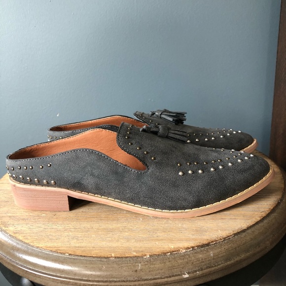 MI.IM Aldine Slip in Mule Charcoal - Picture 7 of 9